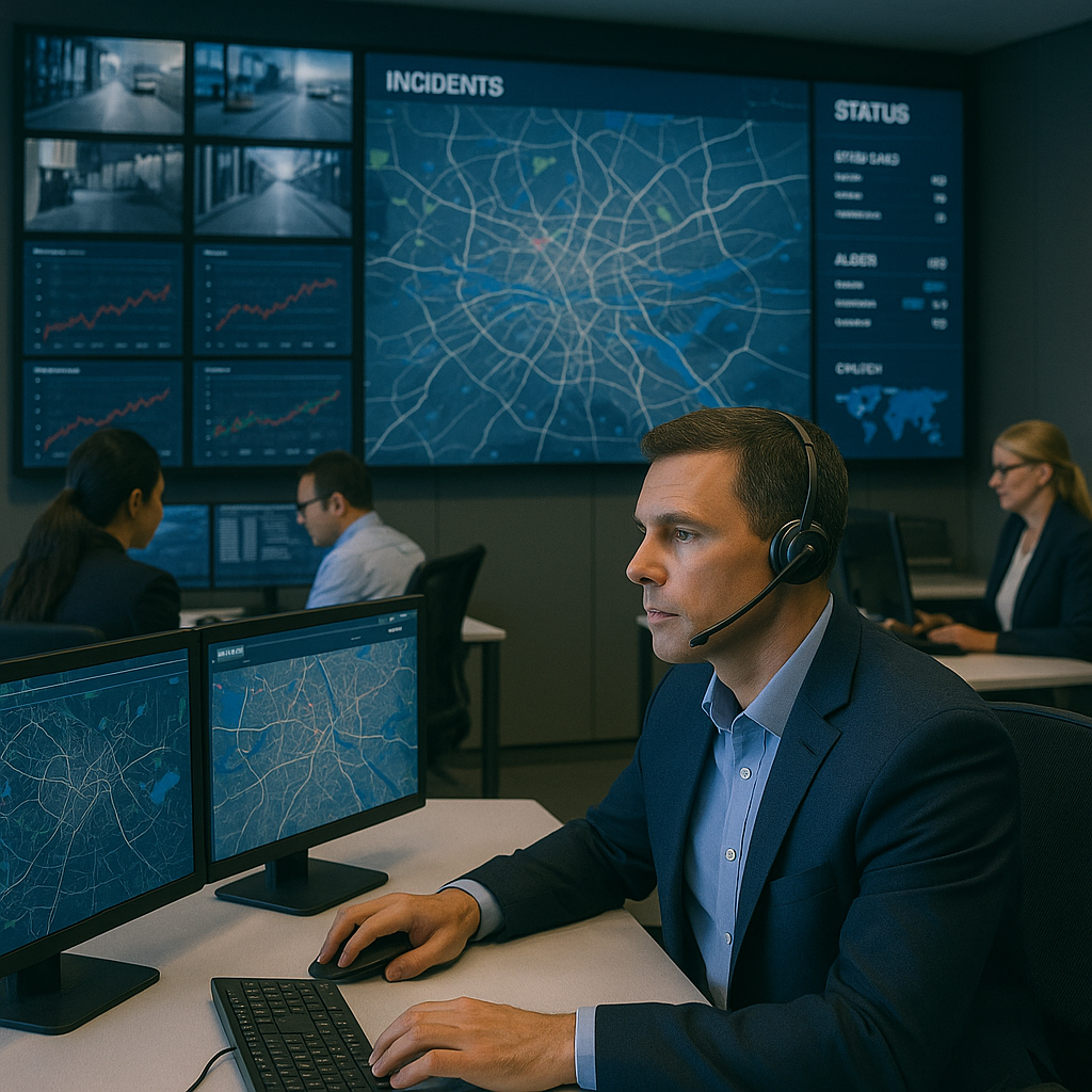 Övervaknings- och larmcentraler